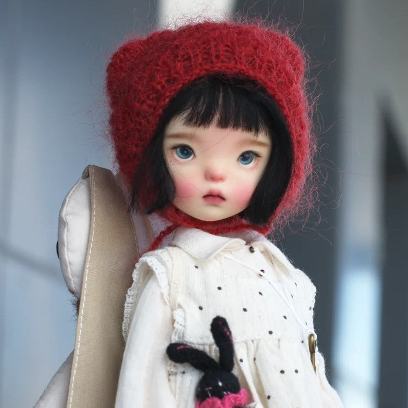 1/6 BJD Doll Landoudou Resin Joint Bare Doll Lovely Girl Face Makeup Eyes Gift