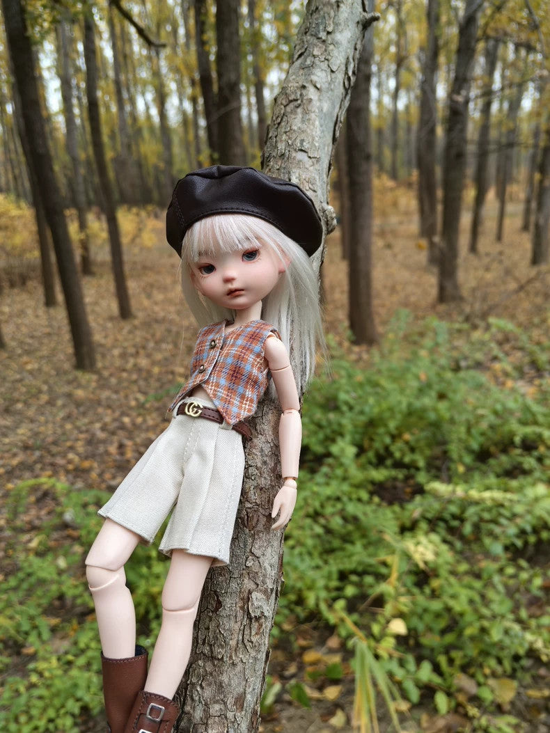BJD Clothes Vest Shorts for 1/6 Landoudou BJD doll blythe ob22 ob24 Outfits Set