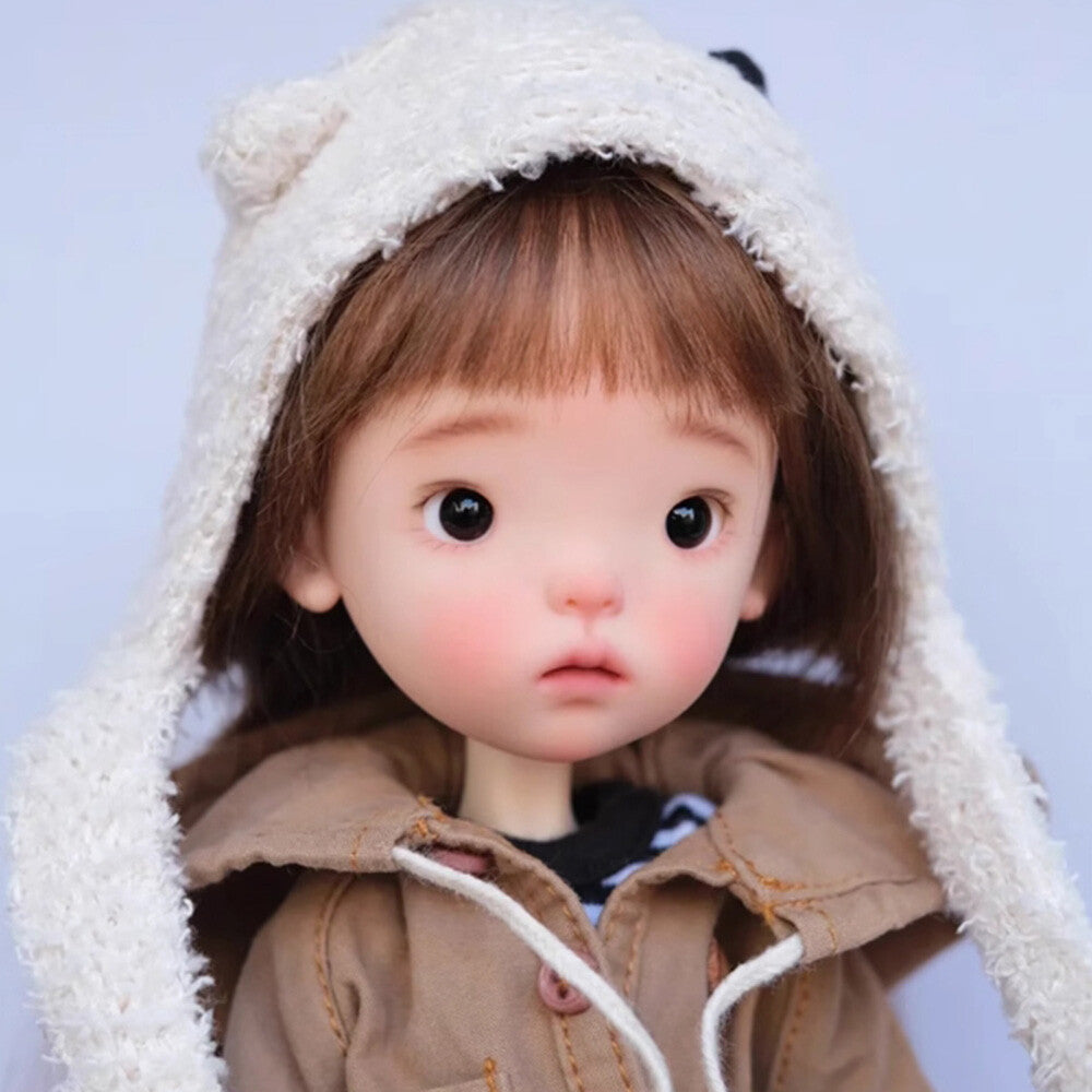 1/6 BJD Doll Activity Joint Resin Birthday Gifts Nude Special Body Type Girl Toy-