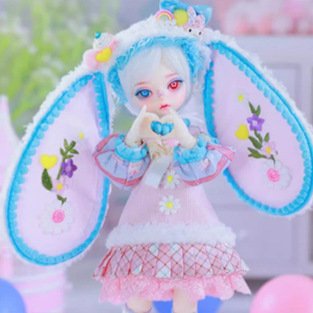 1/6 BJD Doll Ball SD Joint Doll Big Ears Girl Binny Bare Doll Handmade Gifts Toy