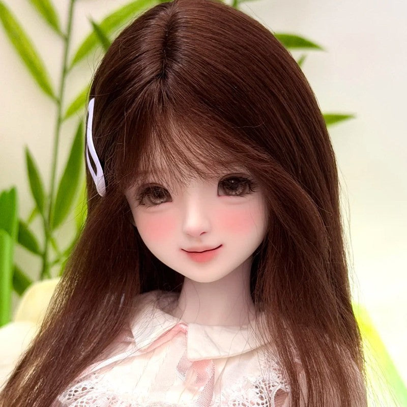 1/4 BJD Doll Resin Jointed Nude Doll Face Makeup Eyes Handmade Charming Girl Toy