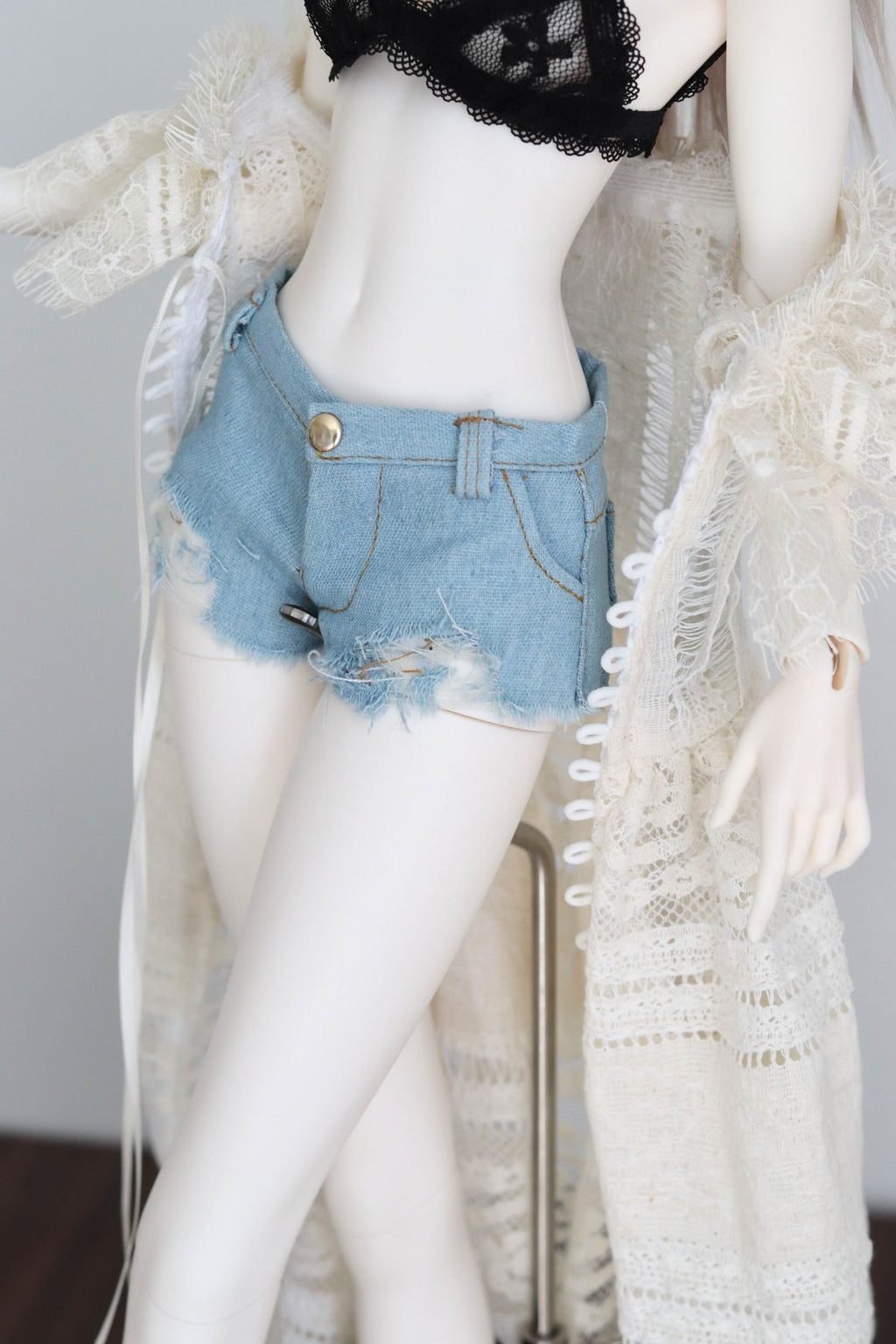 BJD 1/4 1/3 SD MSD Doll Clothes Beach Dress Bra Tops Shorts Girl Bohemia Outfits