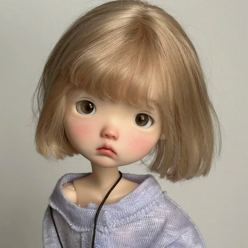 Custom Nude 1/6 BJD SD Doll Jointed Doll Face Makeup Eyes Resin Lovely Girl Gift