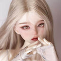 Resin 1/3 BJD Doll Joints Bare Doll Exquisite Girl Big Eyes Face Makeup DIY Gift