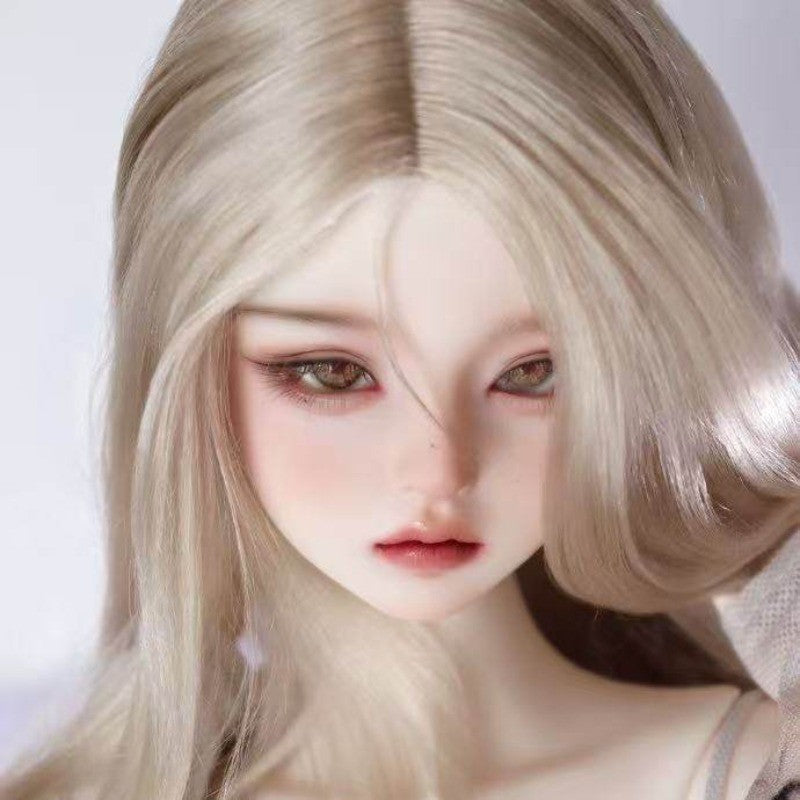 Resin 1/3 BJD Doll Joints Bare Doll Exquisite Girl Big Eyes Face Makeup DIY Gift