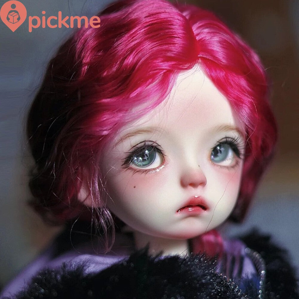 Joint Resin Nude 1/6 BJD Doll Delicate Princess Aggrieved Girl Face Makeup Gifts-