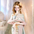 Full Set 1/4 Nude BJD Doll Resin Joint Mermaid Girl Exquisite Face Makeup Toy
