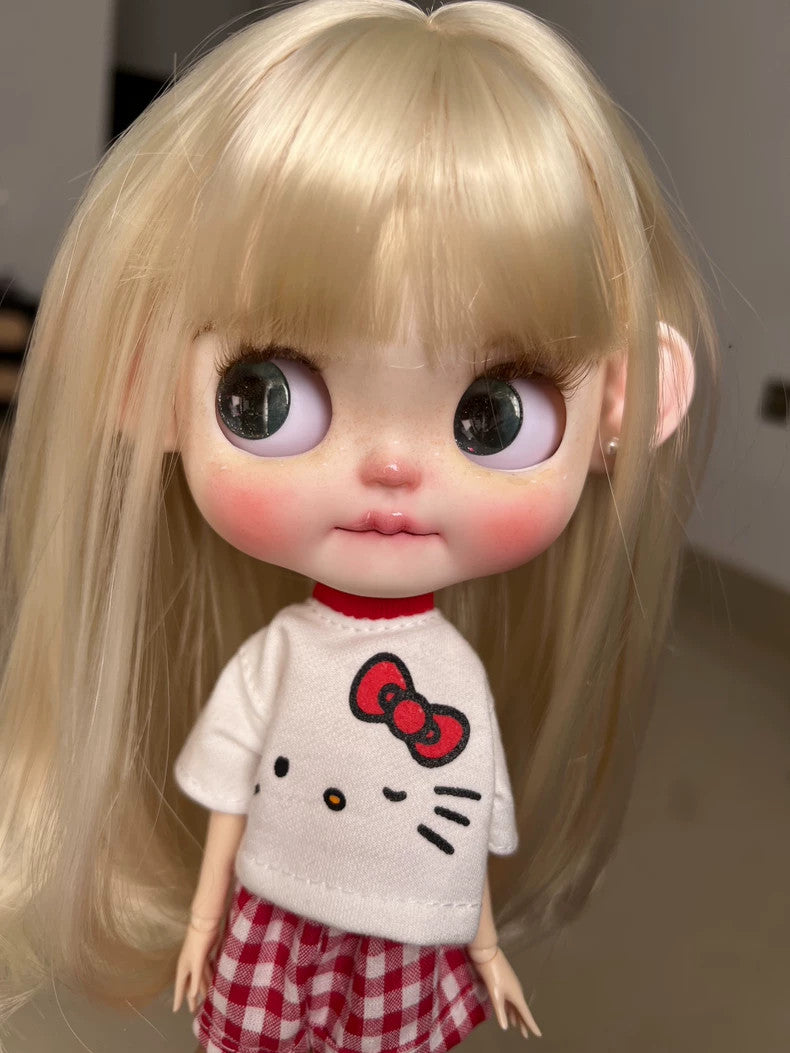 Handmade Blythe Doll Custom With Outfits Wig Hair 1/6 BJD Dolls Girls Kids Gift