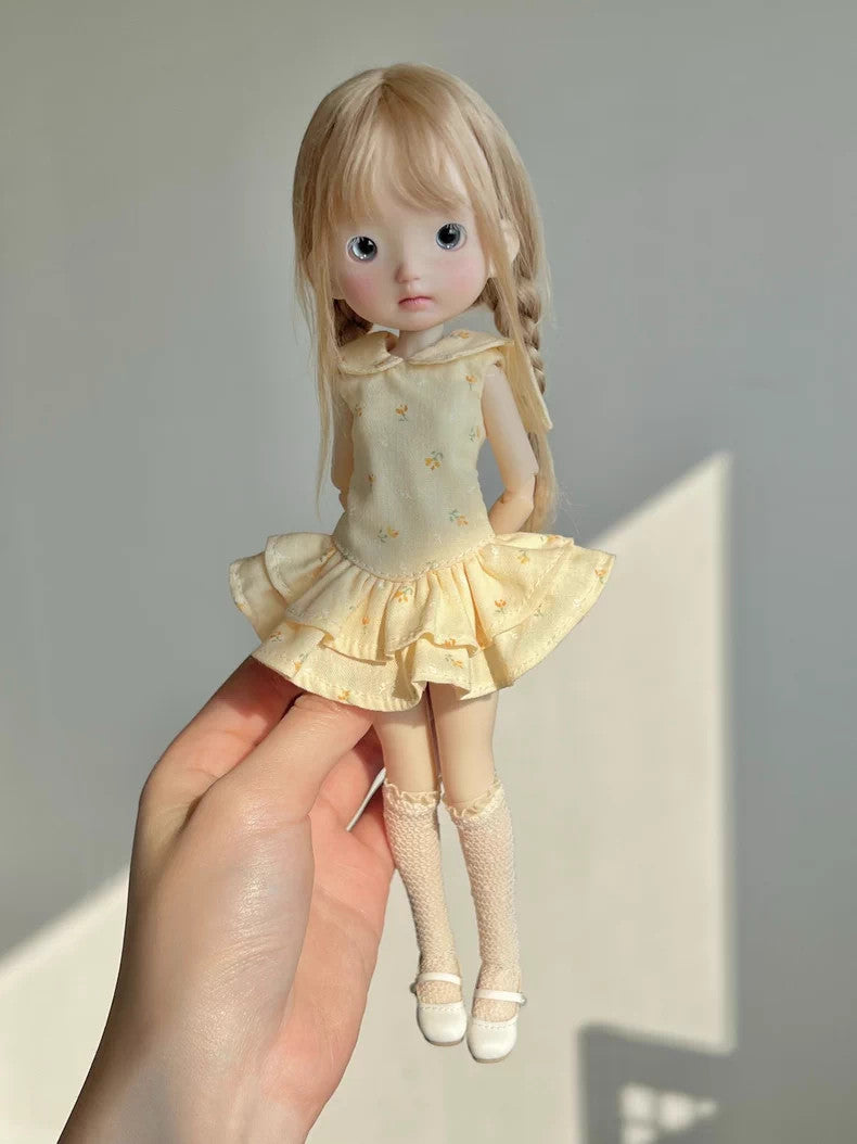 Full Set BJD Doll 1/6 K2 + Face Makeup + Wig Clothes Dress Shoes Socks Girl Gift