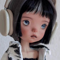Handmade Landoudou 1/6 Bare Doll BJD Doll Girl Jointed Doll Eyes Face Makeup Toy-