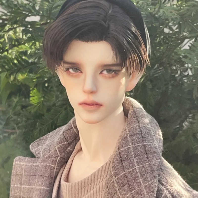 1/3 BJD Doll Strong Man Face Makeup Eyes Bare Body Flexible Joints Collect Gifts