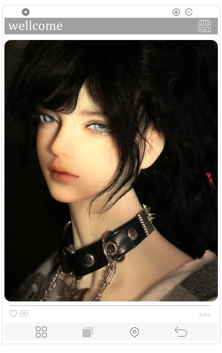 1/3 BJD Doll SD Nude Face Make Up Eyes Handsome Boy Male Ball Jointed Dolls Gift