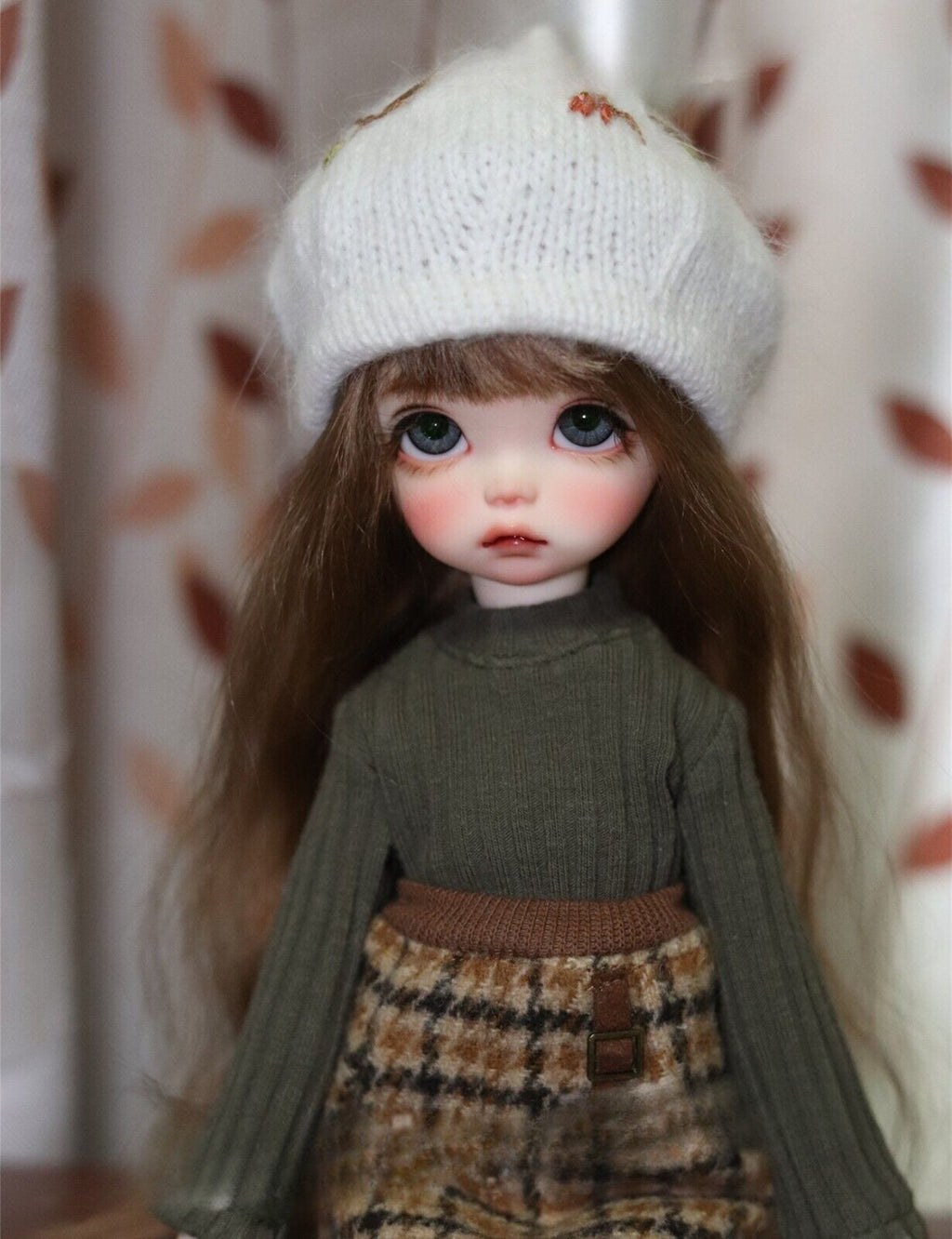 1/6 Angel BJD SD Doll Bare Eyes with Artist Painted Face Makeup Pretty Girl Gift