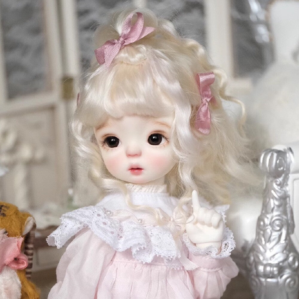 1/6 BJD Doll SD Resin Joint Eyes Face Makeup Cute Baby Girl Doll Bare Doll Gift