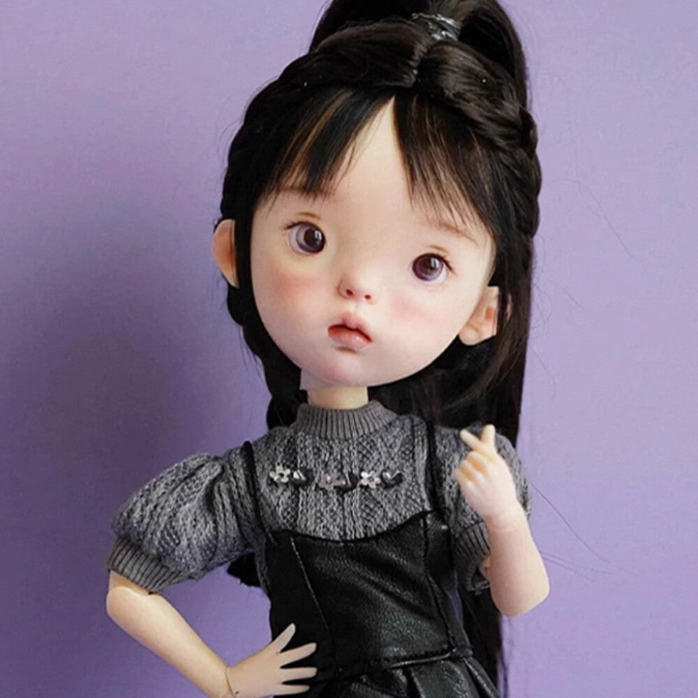 BJD 1/6 Lovely Doll SD Jointed with Face Makeup Special Body Resin Girl Handmade