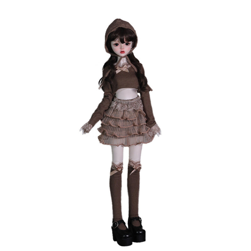 Full Set 1/4 Resin BJD Doll SD Ball Joint Doll Sexy Girl Women Handmade Gifts
