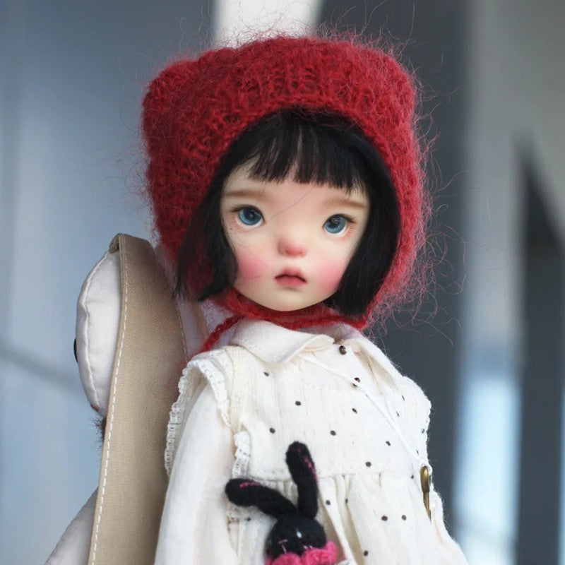 1/6 BJD Doll Landoudou Resin Joint Bare Doll Lovely Girl Face Makeup Eyes Gift