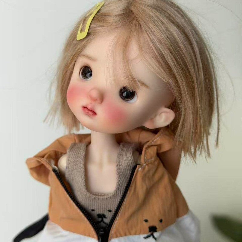 New 1/6 BJD Doll Resin SD Ball Jointed Pretty Girl Faceup Handmade Birthday Gift