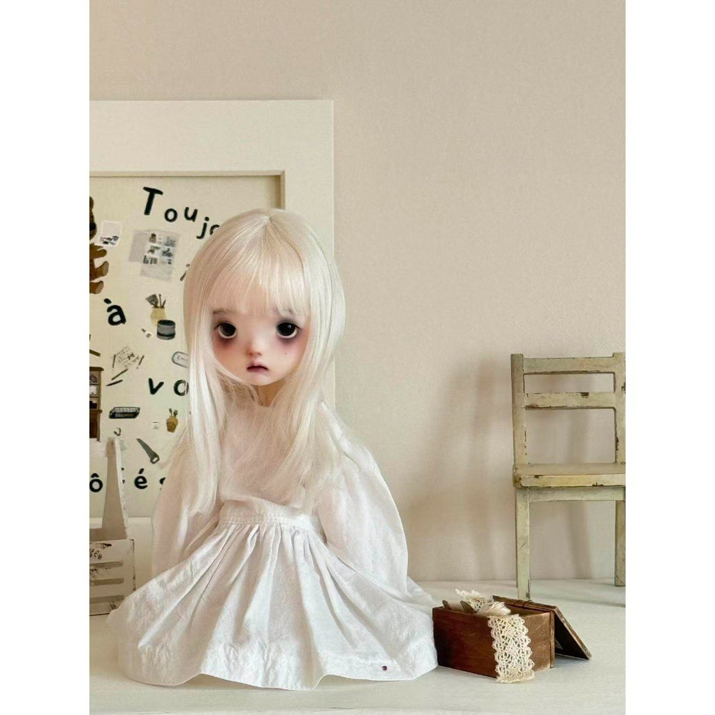 Full Set Girl 1/6 BJD Bare Doll Resin Joint Special Face Makeup Free Eyes Gifts
