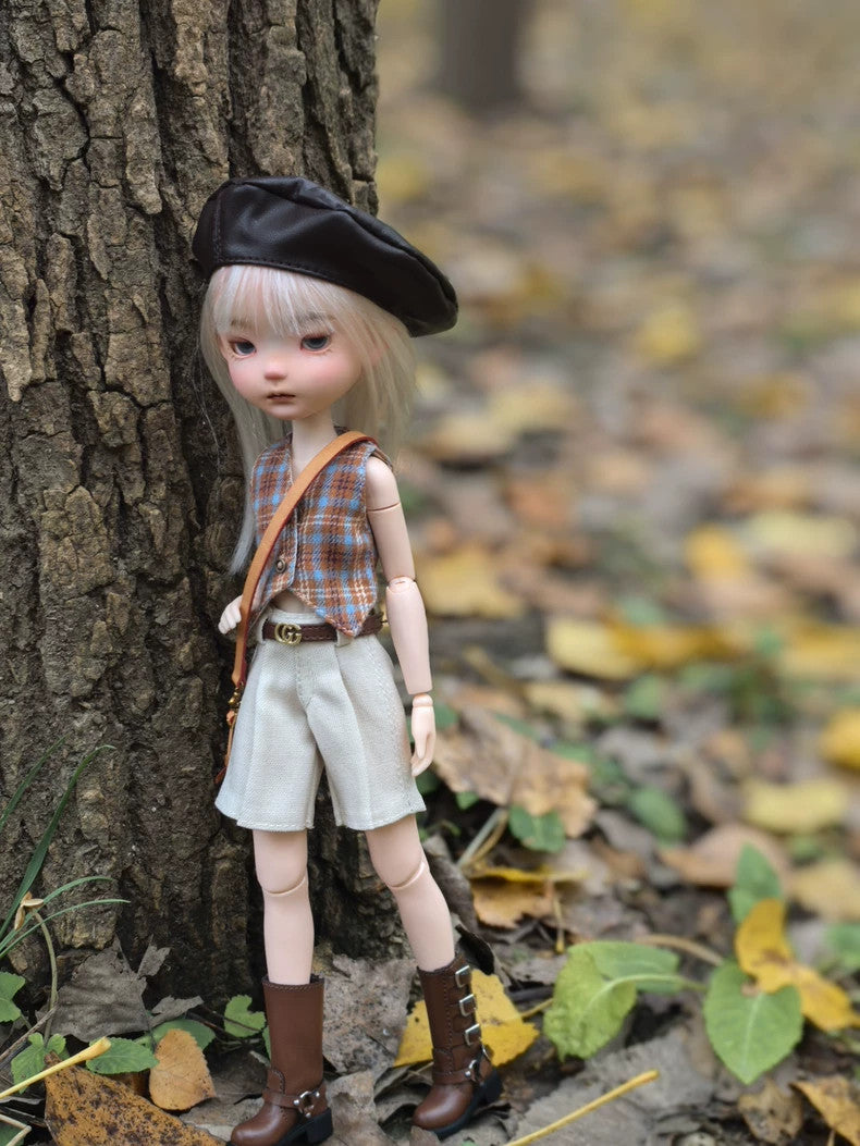 BJD Clothes Vest Shorts for 1/6 Landoudou BJD doll blythe ob22 ob24 Outfits Set