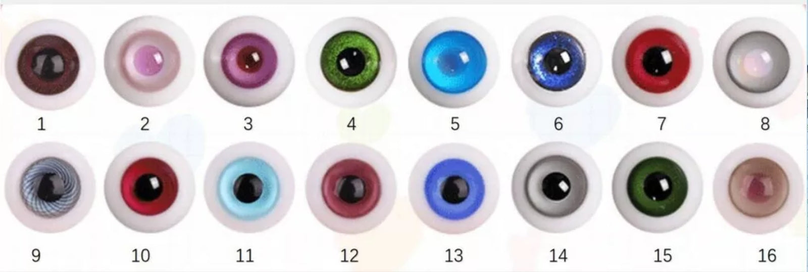 1/6 BJD Doll SD Face Makeup Ball Jointed Bare Doll Resin Girl Eyes Handmade Gift