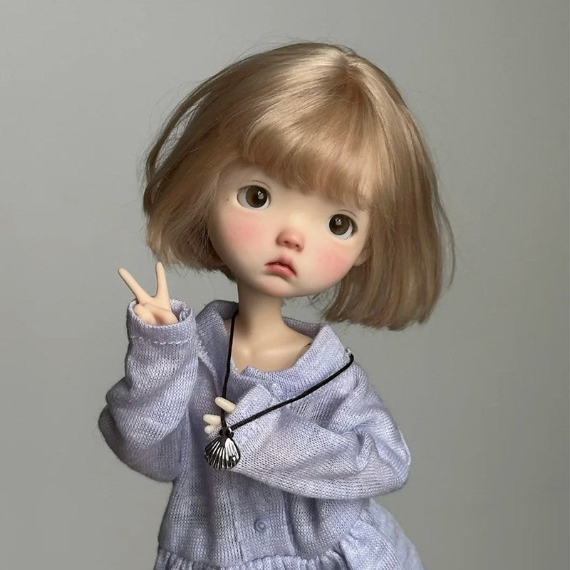 Custom Nude 1/6 BJD SD Doll Jointed Doll Face Makeup Eyes Resin Lovely Girl Gift