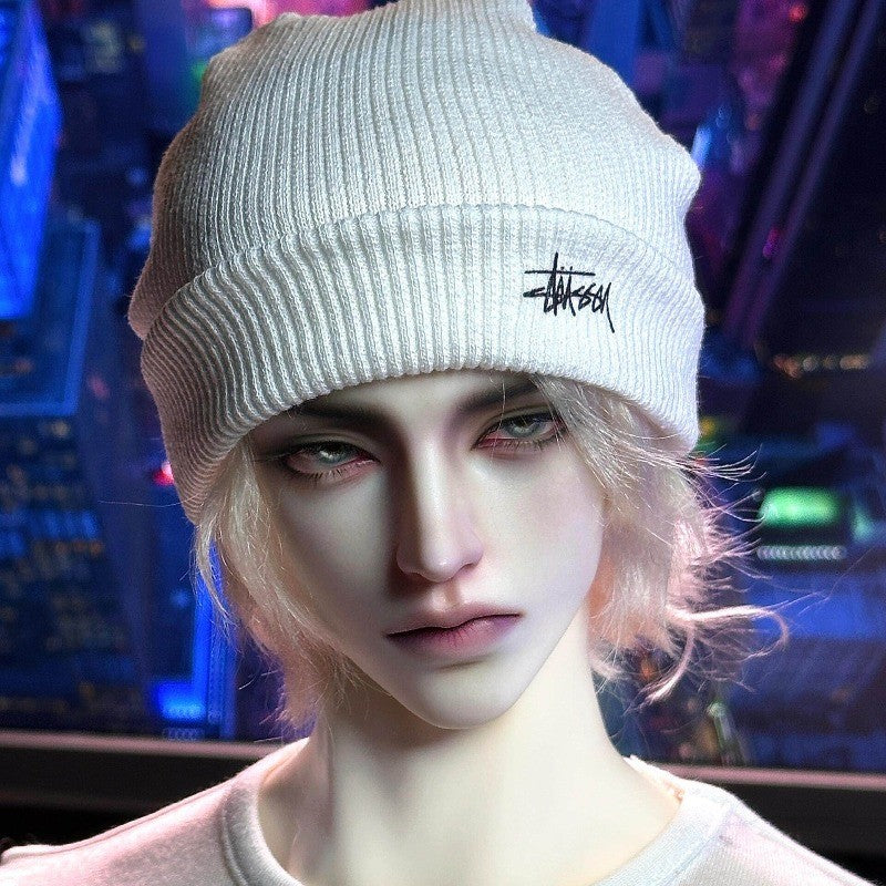 1/3 BJD Doll Nude Body Strong Grey Man Face Makeup Eyes Resin Male Jointed Gifts