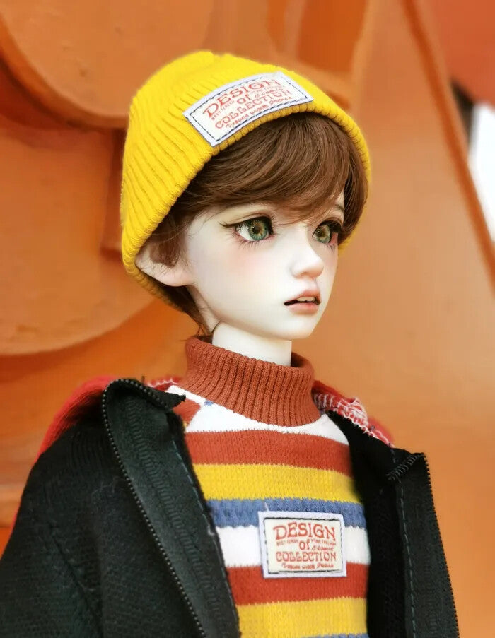 1/4 Bare Resin BJD Doll SD Boy Male Eyes FREE Faceup Resin Figures Toys DIY GIFT