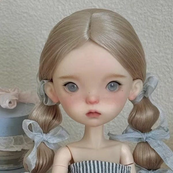 Cute Girl Landoudou 1/6 BJD Doll Resin Joint Doll Eyes Face Makeup Handmade Gift-