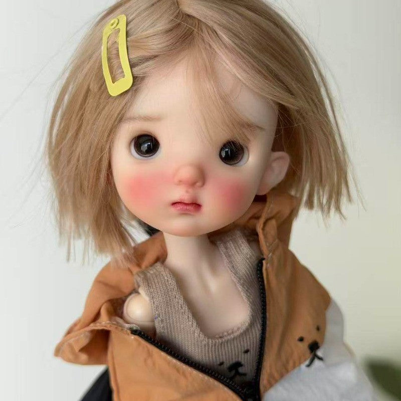 New 1/6 BJD Doll Resin SD Ball Jointed Pretty Girl Faceup Handmade Birthday Gift