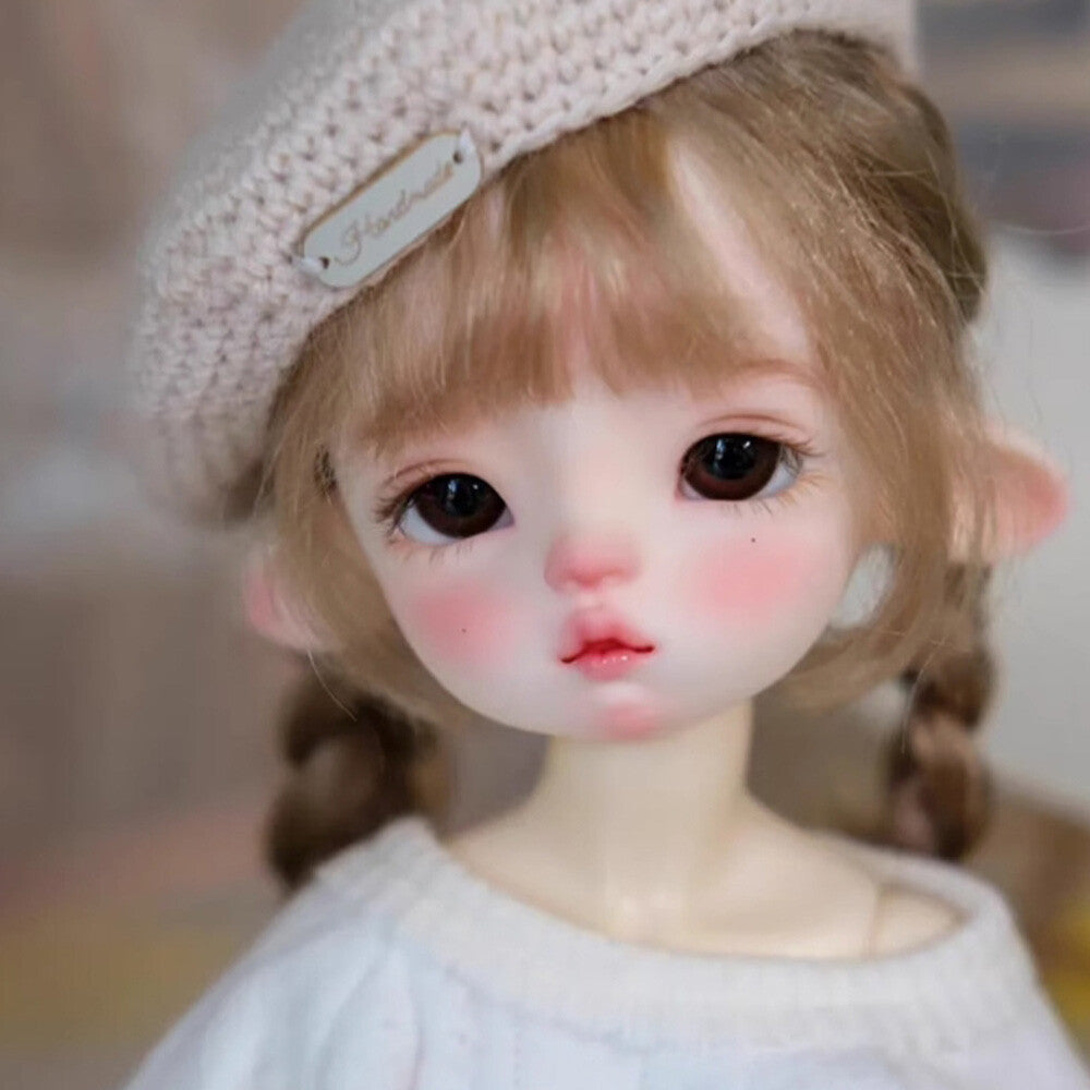 Handmade 1/6 BJD Doll Lovely Girl SD Ball Jointed Bare Doll Eyes Face Makeup Toy