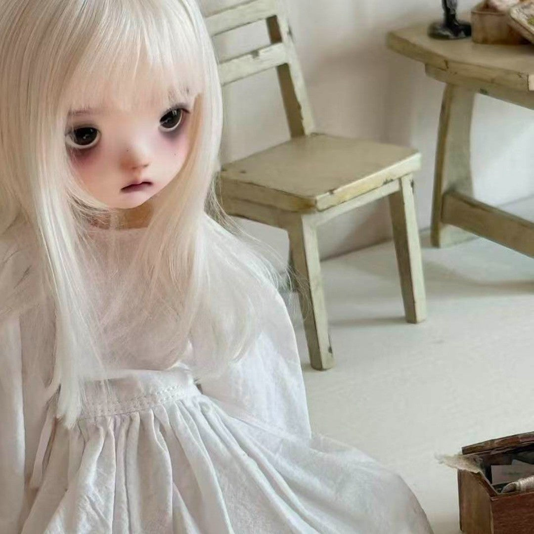 Full Set Girl 1/6 BJD Bare Doll Resin Joint Special Face Makeup Free Eyes Gifts