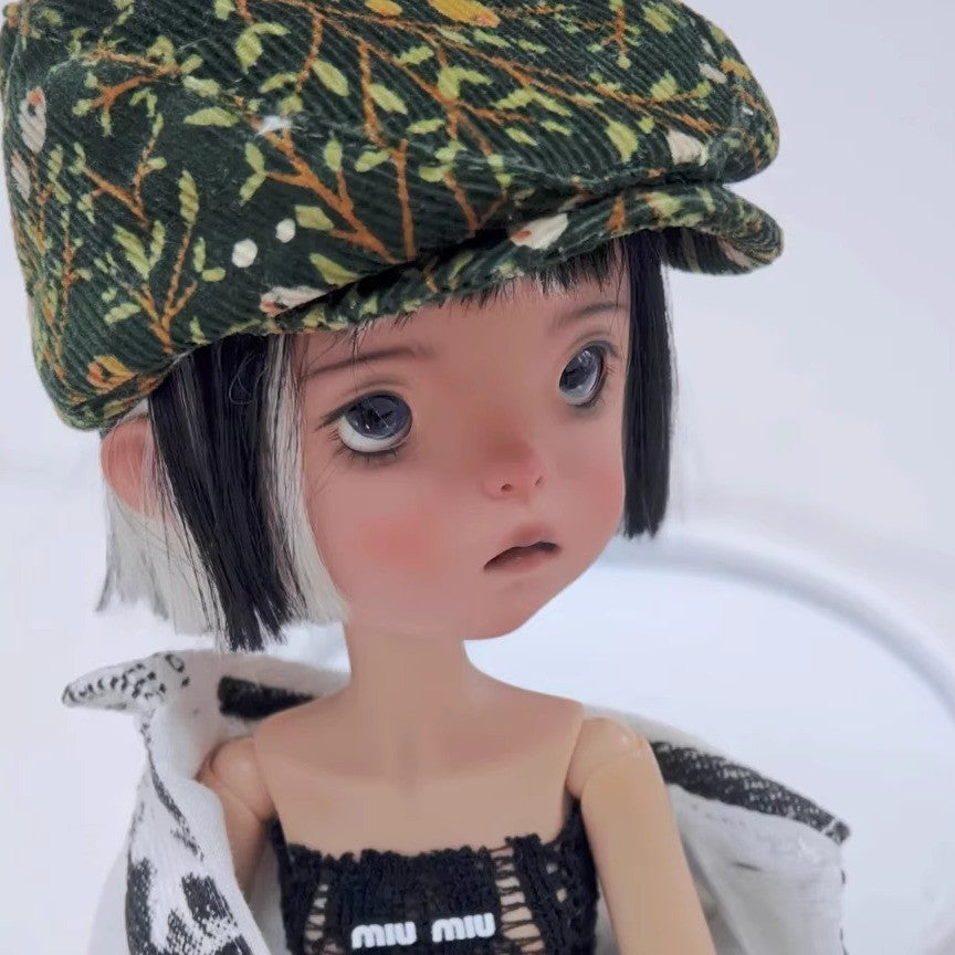 Handmade Landoudou 1/6 Bare Doll BJD Doll Girl Jointed Doll Eyes Face Makeup Toy-