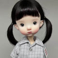 New Resin 1/6 BJD Doll Face Makeup Eyes Cute Girl Ball Jointed DIY Collect Gifts