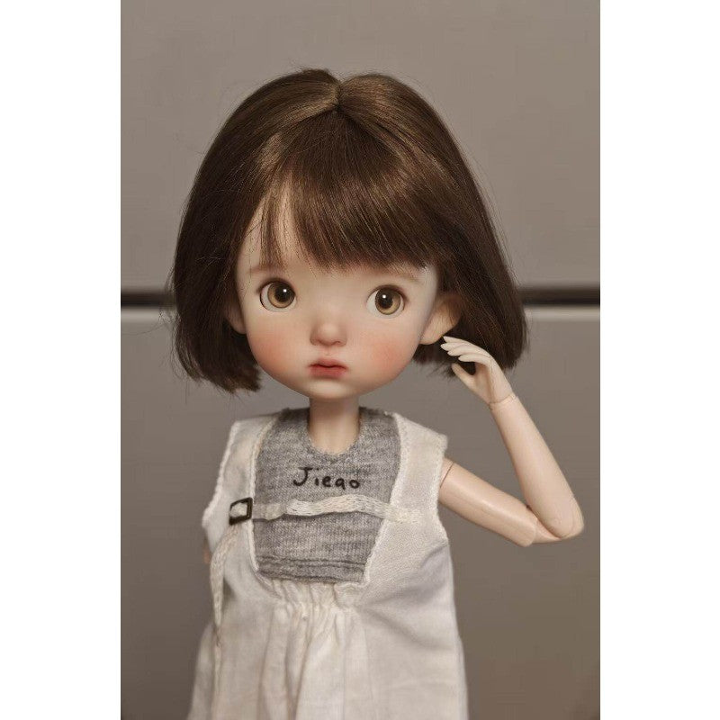 Cute Girl 1/6 Full Set BJD Doll Resin Joint Bare Doll Eyes Face Makeup DIY Gifts