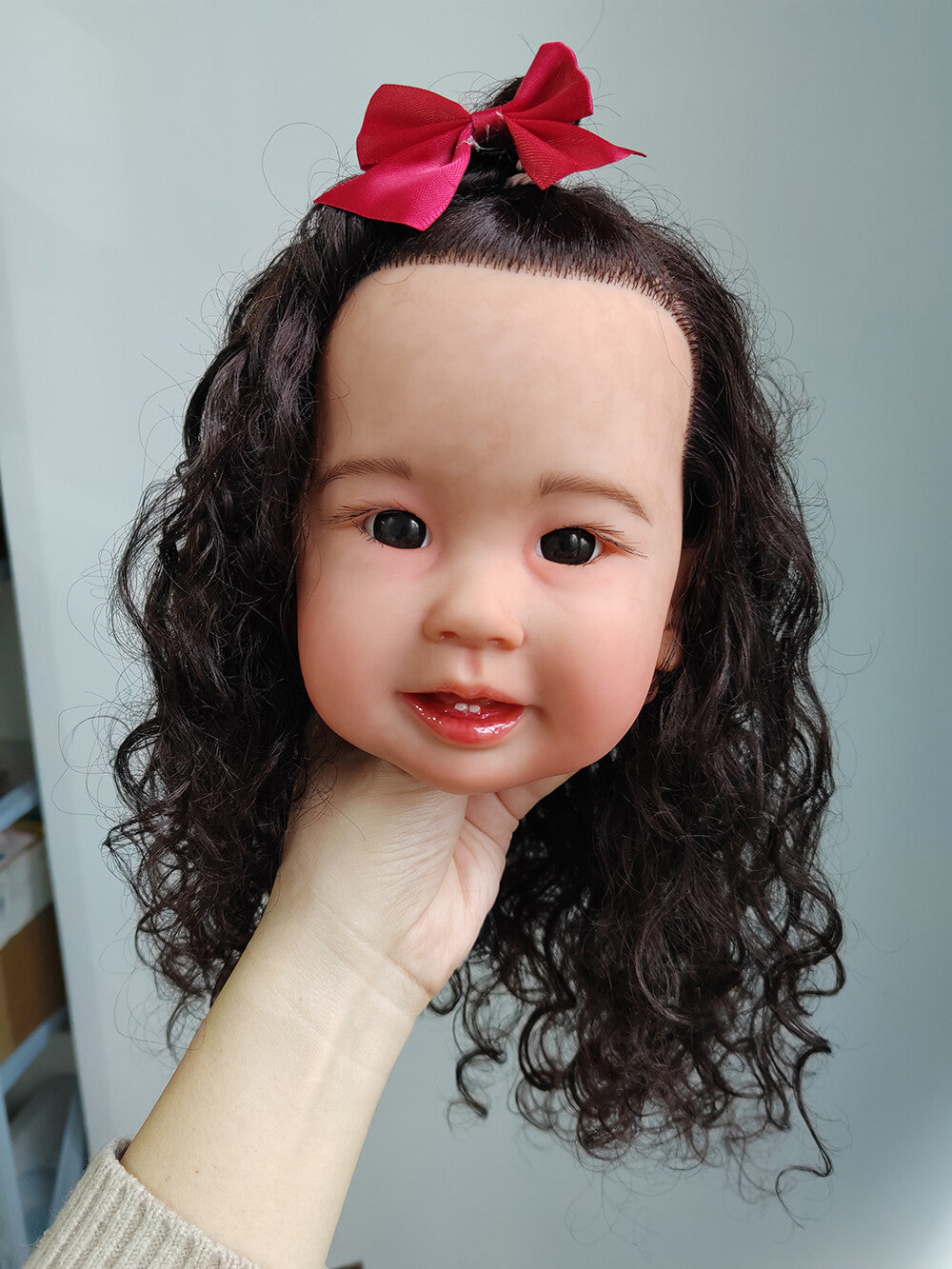 Custom Made Artist Genesis Painted Reborn Doll Kit 28in Unassembled Baby Rooted Hair Toddler Girl XMAS Toy-