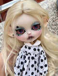 Blythe Doll Custom With Outfits Wigs Punk Girl Handmade 1/6 Doll BJD Female Gift