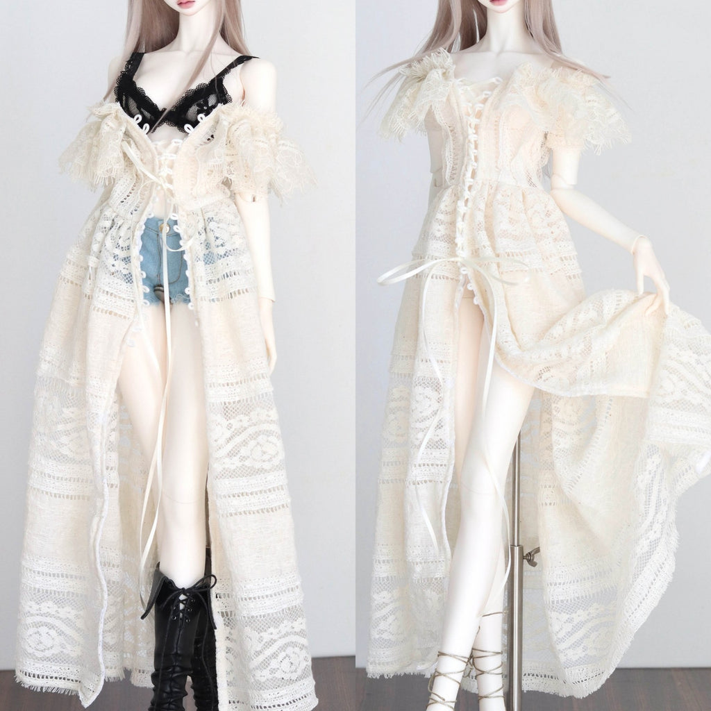 BJD 1/4 1/3 SD MSD Doll Clothes Beach Dress Bra Tops Shorts Girl Bohemia Outfits