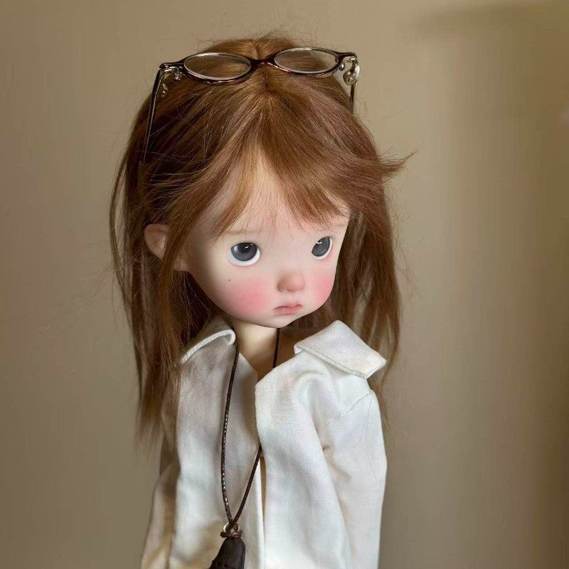 1/6 Full set BJD Doll Resin Jointed Nude Body Sweet Girl Eyes Face Makeup Gifts