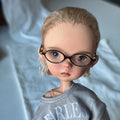 1/6 Landoudou Resin Bare Body BJD Doll Playful Girl Face Makeup Eyes Collect Toy