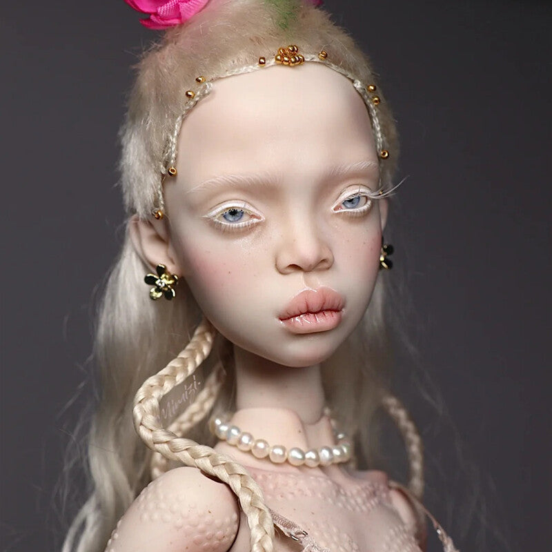 Russian 1/4 BJD Doll Popovie Sisters Owl Resin Face Makeup Model Girl Resin Toys