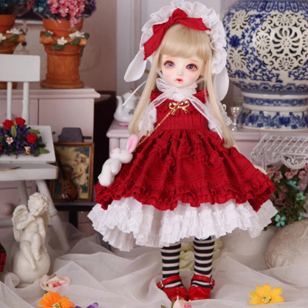 1/6 BJD Doll SD Jointed with Face Makeup Delicate Aristocrat Girl Toy Xmas Gift