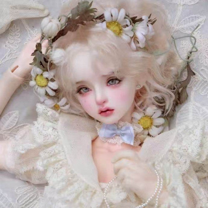 Rose Girl 1/3 BJD Doll Resin Bare Ball Jointed Doll + Eyes + Face Makeup GIFT