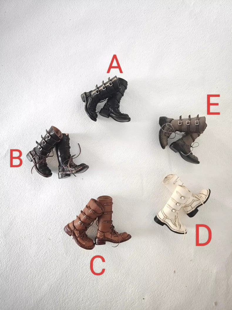 1/6 Blythe BJD Doll Retro Buckle Boots Doll Shoes ob24 ob22 Doll Accessories Toy