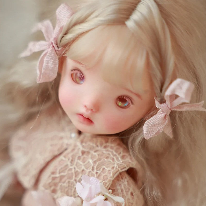 Handmade 1/6 BJD Doll Sweet Girl Nude Resin Free Eyes+Face up Figure Toy Gifts
