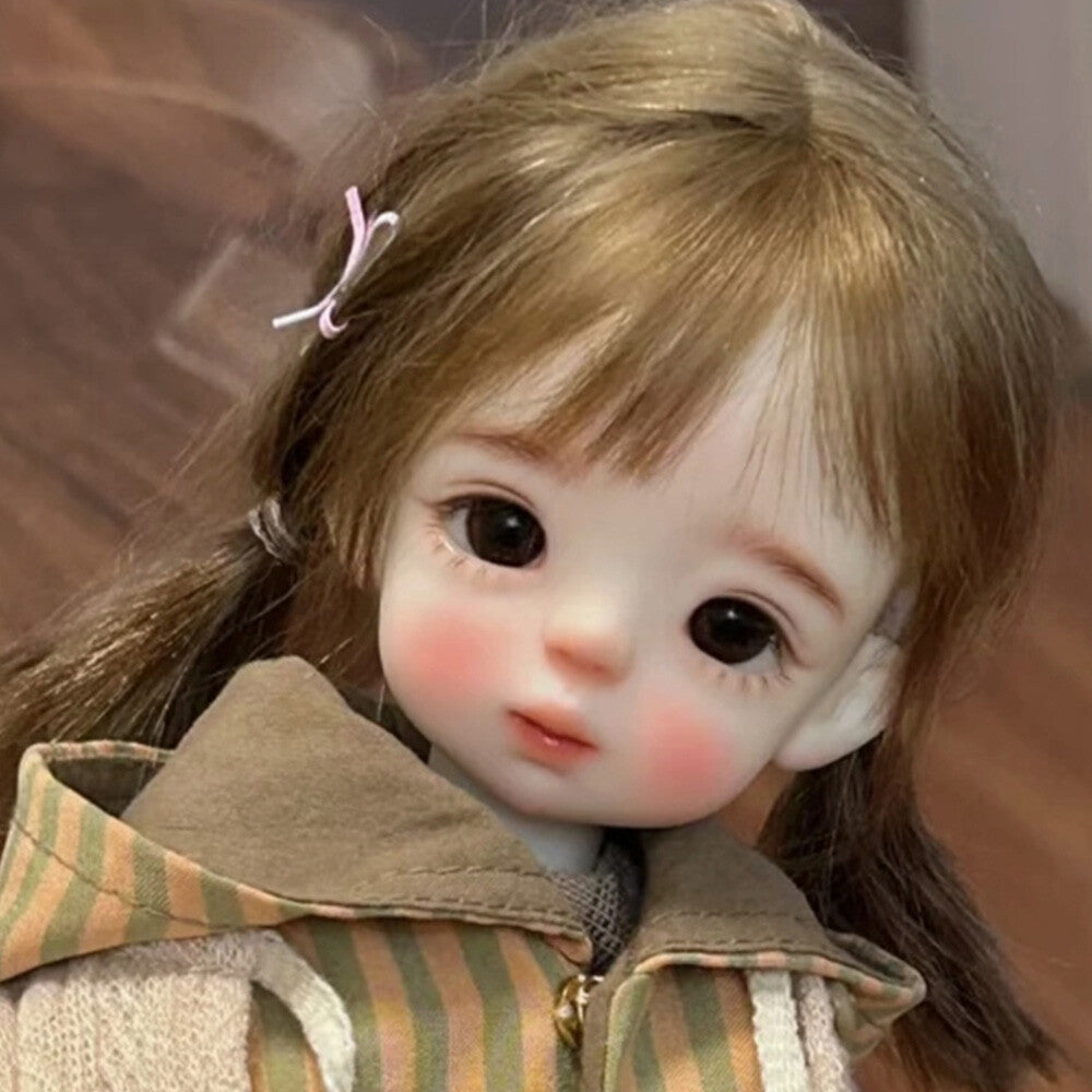 1/6 BJD Doll SD Ball Joint Resin Bare Doll Exquisite Gift Beautiful Smile Girl