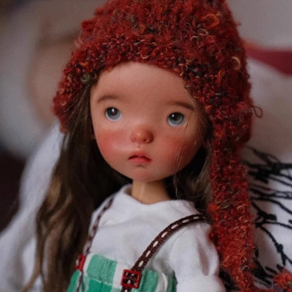 1/6 BJD Doll Movable Joint Resin Beautifully Handmade Gifts Tan Complexion Girl