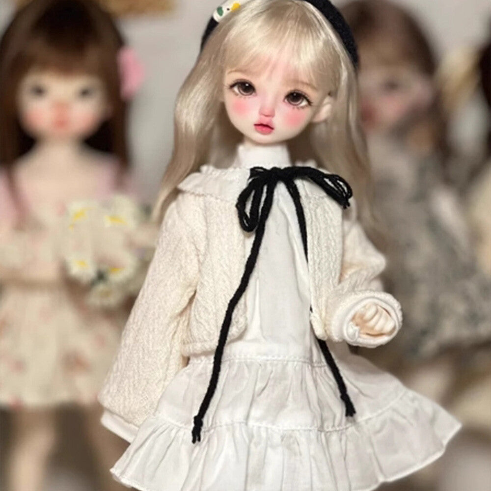 1/6 BJD Doll Joint Doll Resin Exquisite and Beautiful Girl Holiday Gift Full Set
