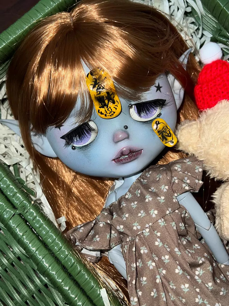 New Blythe Doll Custom With Outfits Wig Handmade Fantasy Girl 1/6 Dolls BJD Gift