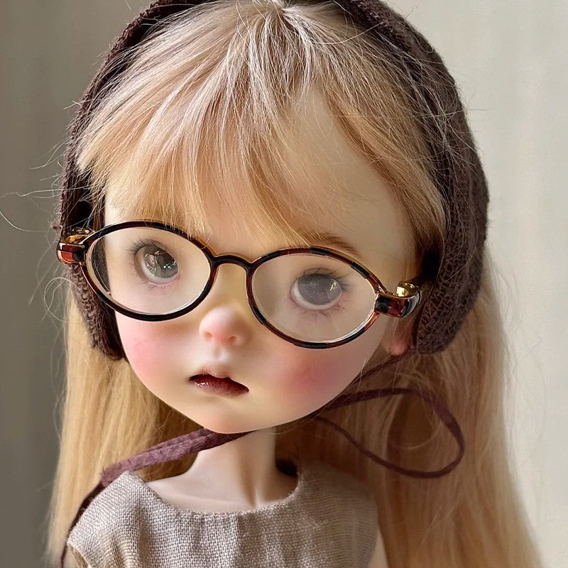 Landoudou 1/6 Resin Bare Body BJD Doll Playful Girl Face Makeup Eyes Collect Toy